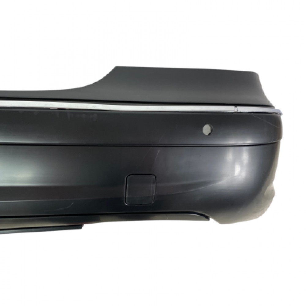 Тунинг броня задна за  Mercedes W211 E-Class (2002-2009) - AMG Design с отвори за парктроник