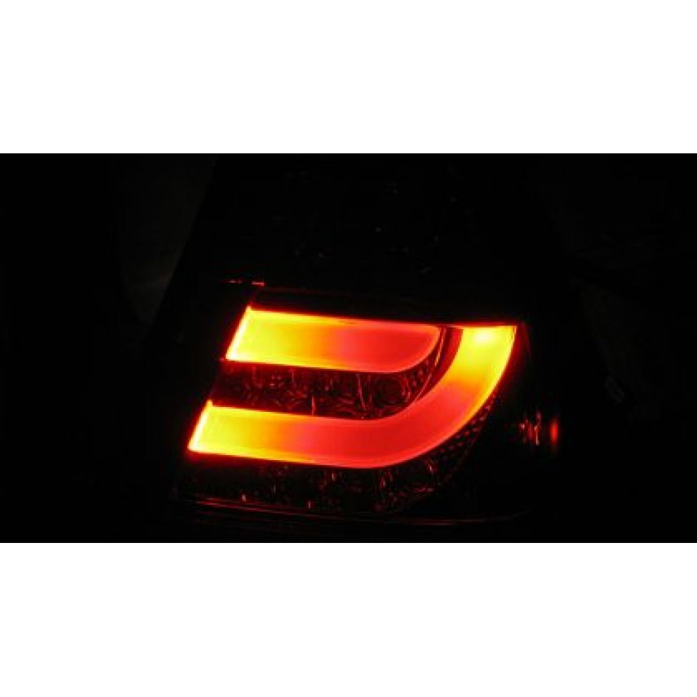 Диодни стопове BMW E46 седан (2001-2005) Light bar design - хром