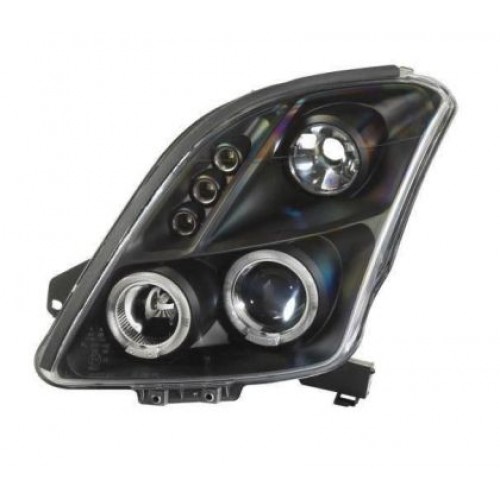 Кристални фарове  SUZUKI SWIFT (05-10)- хром 