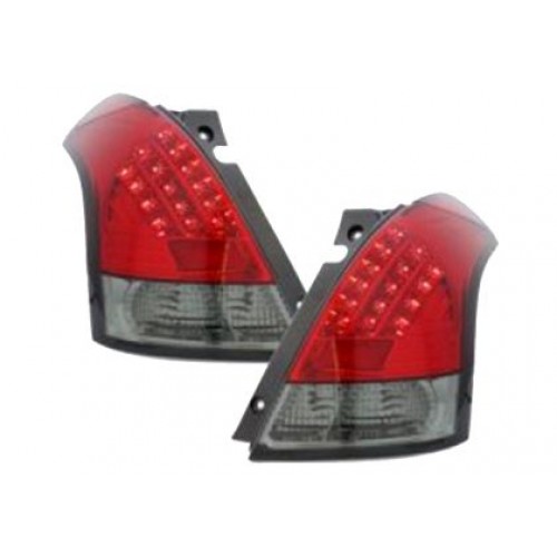 Диодни стопове SUZUKI SWIFT (05-10)- хром 