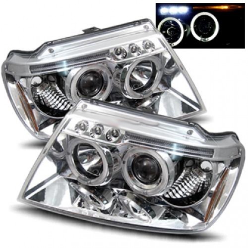 Кристални фарове Angel eyes Jeep Grand Cherokee (99-05) 