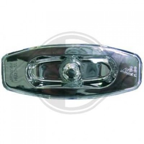 Кристални мигачи за калник  HYUNDAI SANTA FE (2001-2004) - хром 