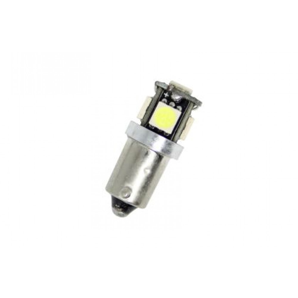 Лед крушки тип BA9S Canbus с 5 SMD диода срещуположни