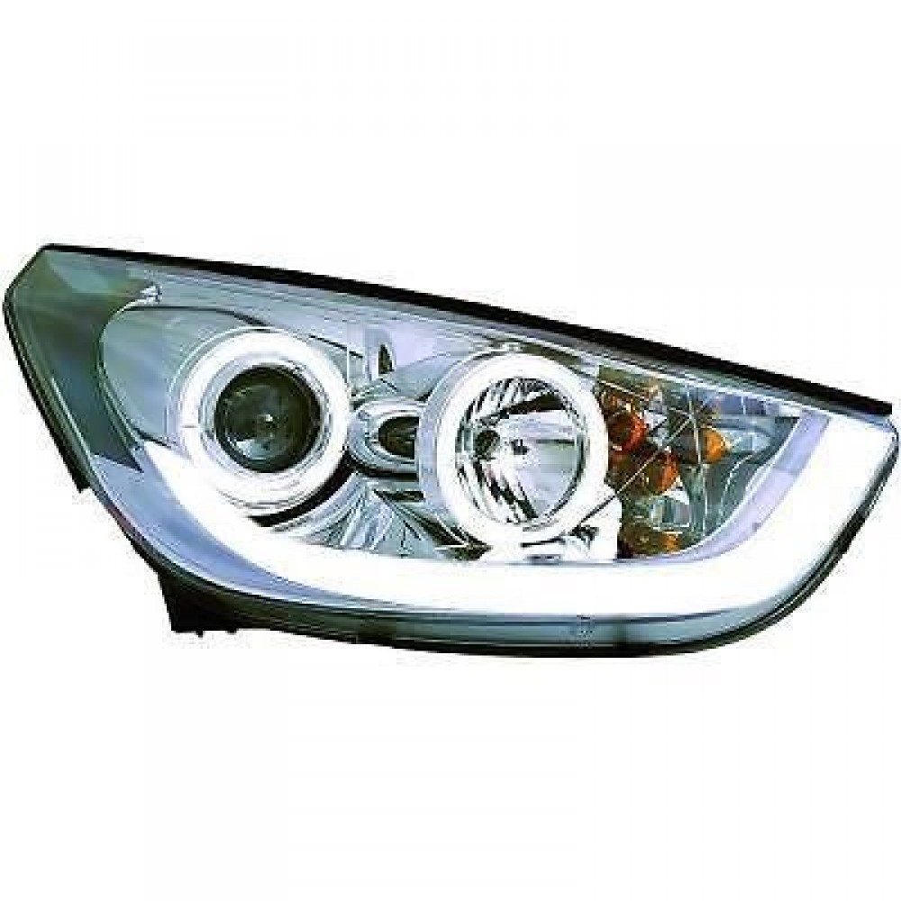 Кристални фарове   HYUNDAI TUCSON IX35 (2010+) - хром