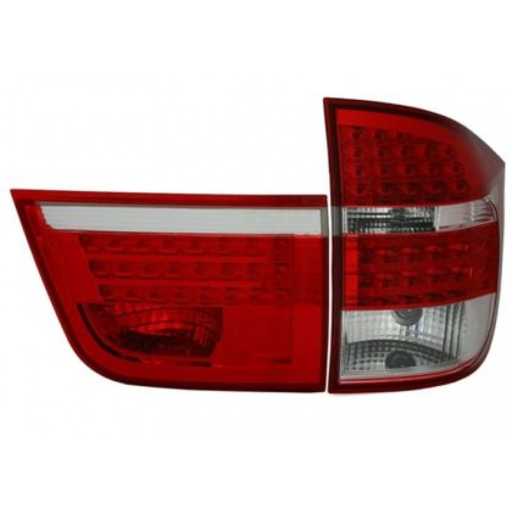 Диодни стопове BMW X5 Е70  (2007+) - хром