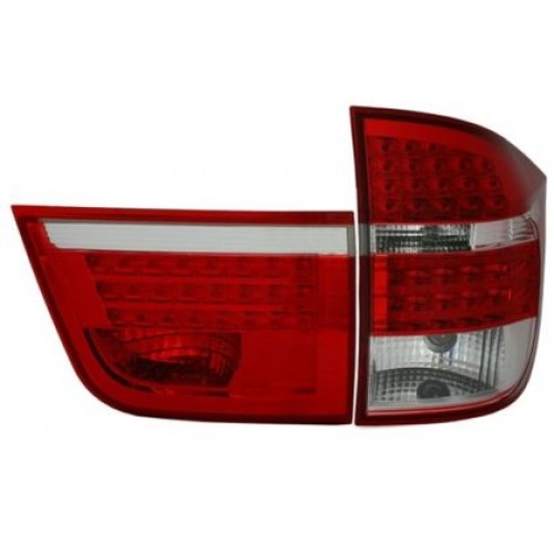 Диодни стопове BMW X5 Е70  (2007+) - хром