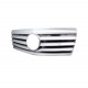 Решетка за Mercedes W140 (92-98) - хром