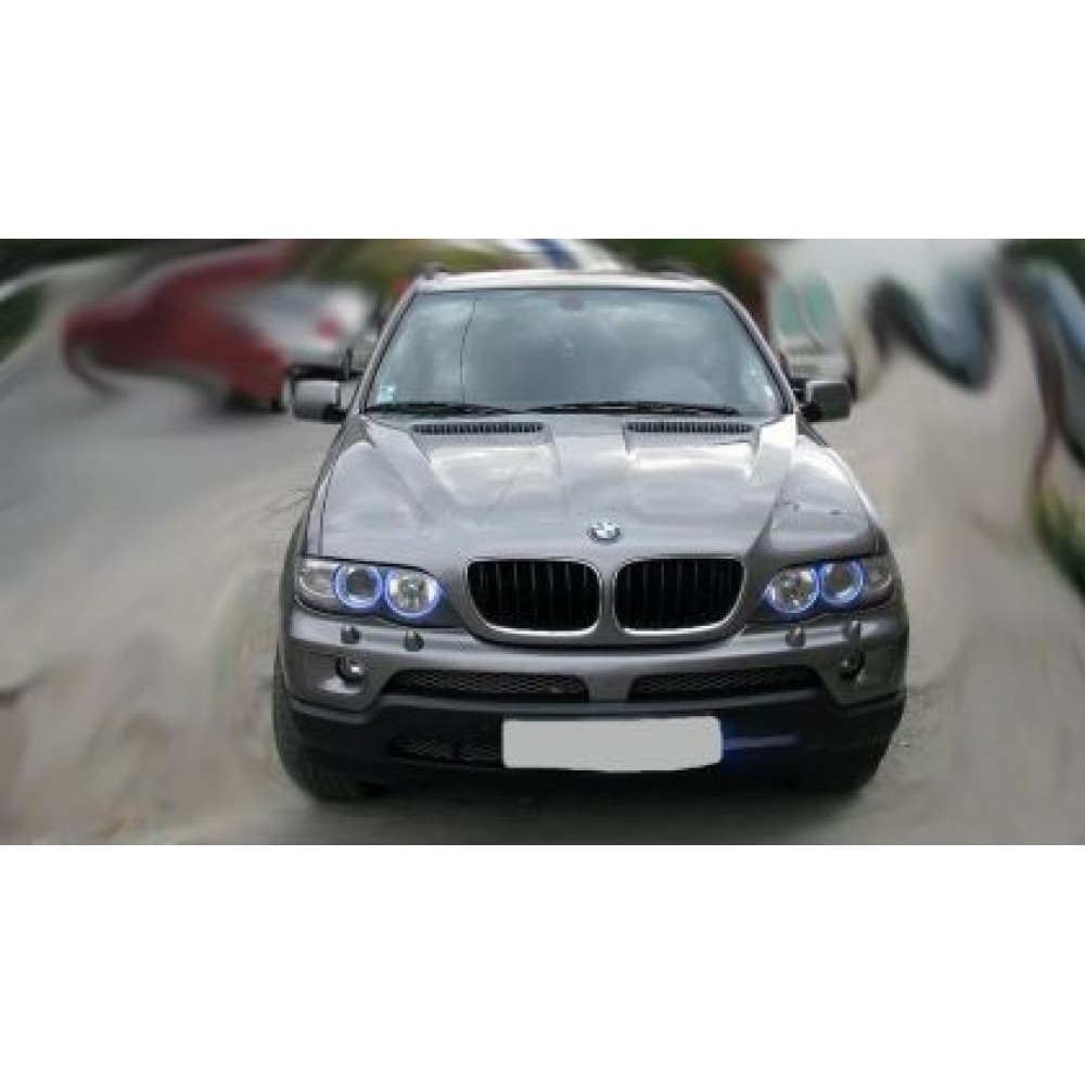 5W Лед крушки за ангелски очи за BMW E39 / E60 / E53 X5 / E65 / E87 / E63  - бял цвят