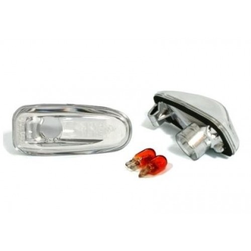 Кристални мигачи  Mercedes  W140 /  W202 / VITO / W210 (1995-1999) - хром