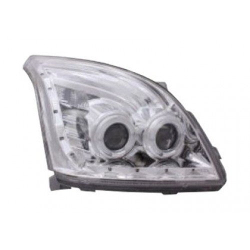 Кристални Фарове за Toyota Land Cruiser 120 (2003-2009) - хром