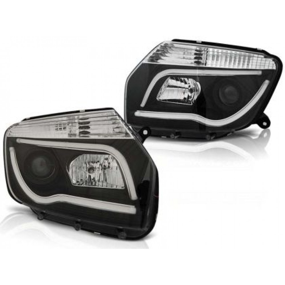 Кристални Фарове за Dacia Duster (2009+) - Lightbar Design