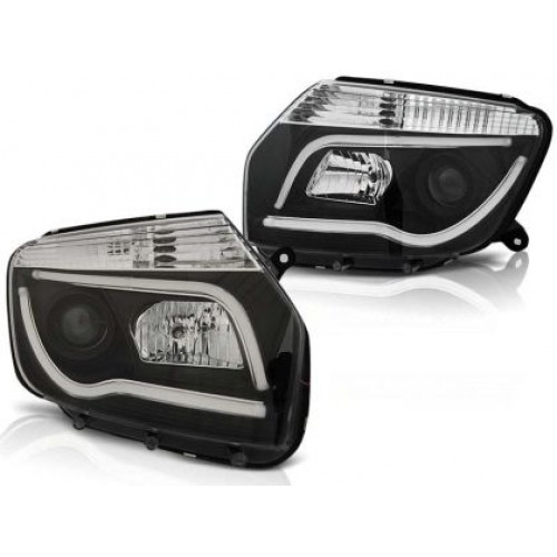 Кристални Фарове за Dacia Duster (2009+) - Lightbar Design
