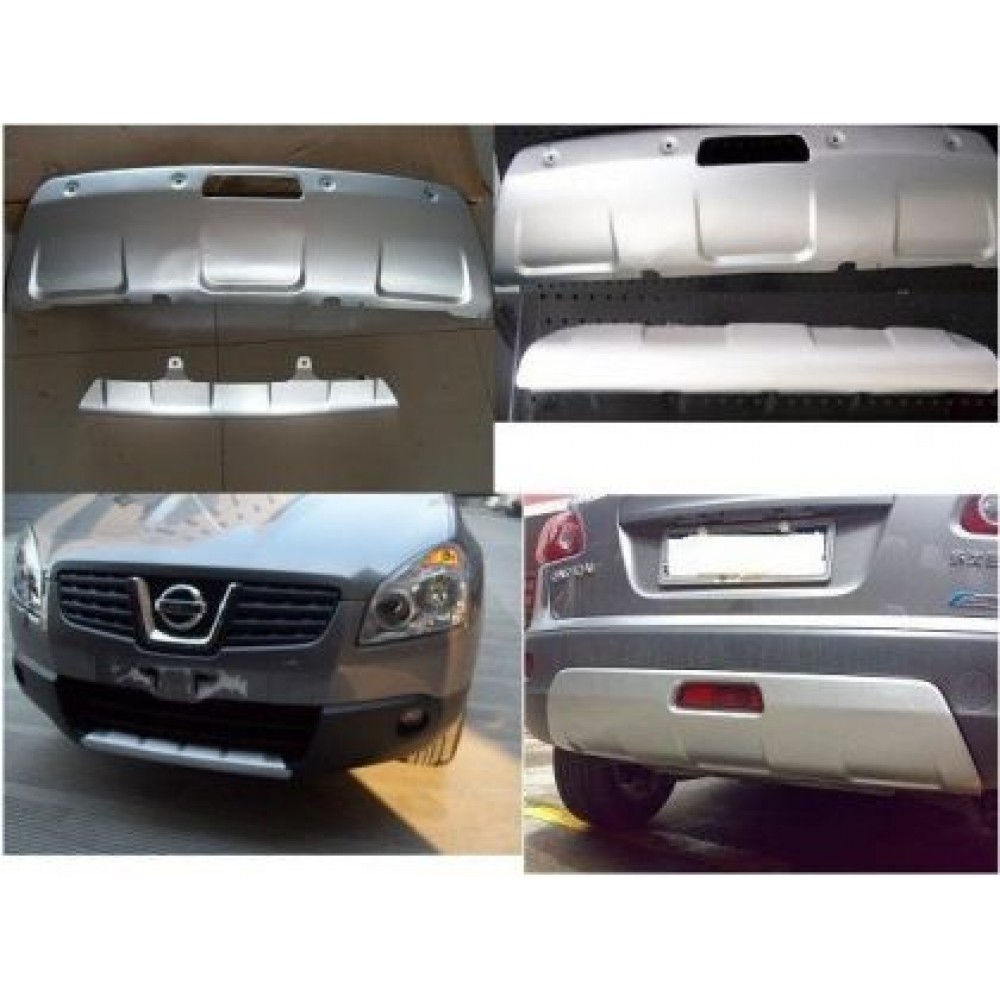 Преден и заден протектор за Nissan Qashqai (2008-2014) 