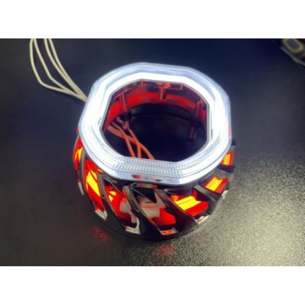 Биксенон лупи за вграждане MORIMOTO MINI SPIRAL 2.5