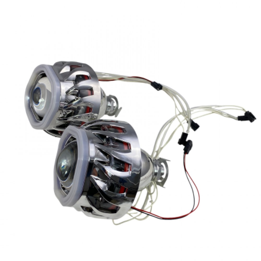 Биксенон лупи за вграждане MORIMOTO MINI SPIRAL 2.5