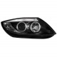 Кристални фарове  Angel Eyes BMW Z4  (03-09) - CCFL черни