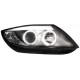 Кристални фарове  Angel Eyes BMW Z4  (03-09) - CCFL черни