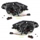 Кристални фарове  Angel Eyes BMW Z4  (03-09) - CCFL черни