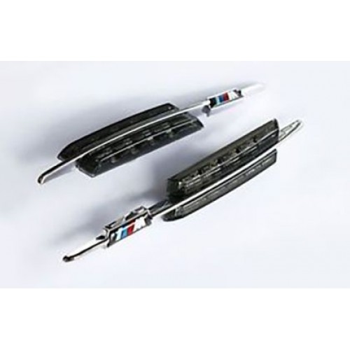 Диодни мигачи за BMW E46 M-Look (1998-2001) / E46 Compact - опушени
