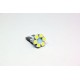 Лед крушки тип T10 с 6 SMD диода напред
