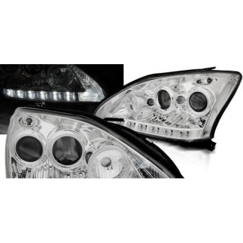 Тунинг фарове за LEXUS RX330 / 350 (2003-2008) - хром 