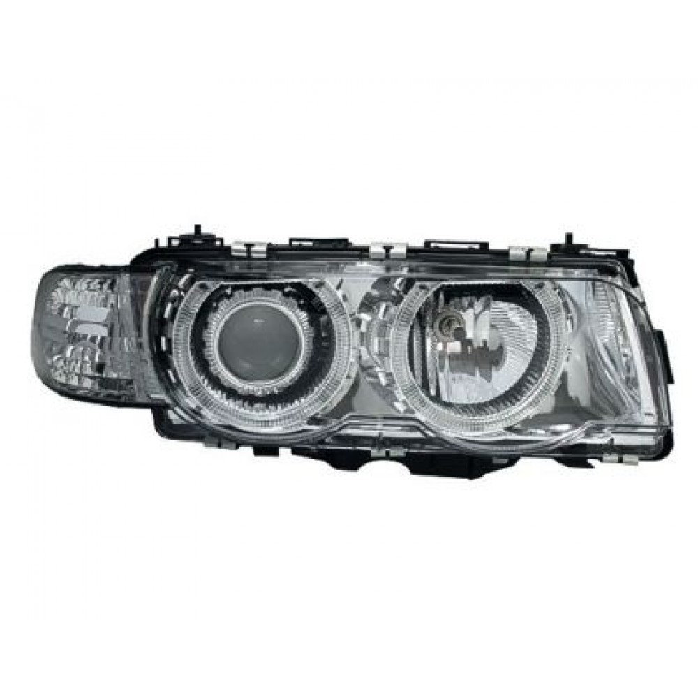 Кристални фарове  Angel Eyes BMW E38  (1998-2001) - хром