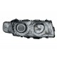Кристални фарове  Angel Eyes BMW E38  (1998-2001) - хром