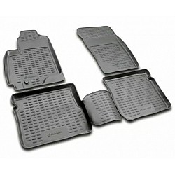3D Гумени стелки за MITSUBISHI L200 (2015-2019) - 4 pcs.