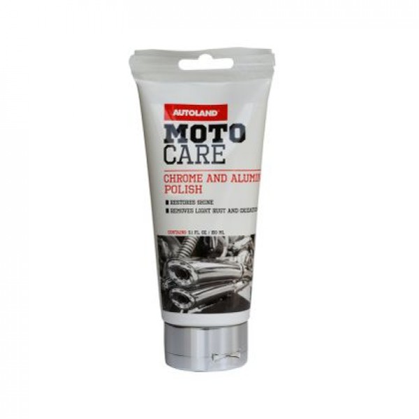 MOTO CARE паста за почистване и полиране на хром и алуминий, 150 мл- Производител : Autoland