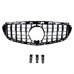 Решетка за Mercedes W212 E-Class (2014-2015) chrome/black - GT Решетка за Mercedes W212 E-Class (2014-2015) chrome/black - GT