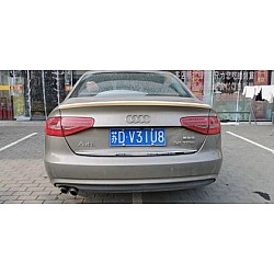 Спойлер за багажник Audi A4 B8 (2013-2016) - черен гланц