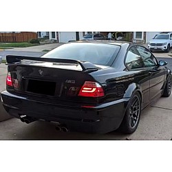 Спойлер за багажник за BMW E46 (1998-2005) LTW M3 GT Class 2 - черен гланц