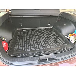 Гумена стелка за багажник за Honda CR-V (2018-2022) / HAVAL H6 (2021+) - 5 seats upper floor - Rezaw Plast