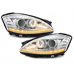 Кристални фарове за Mercedes W221 S-Class (2005-2008) Кристални фарове за Mercedes W221 S-Class (2005-2008)
