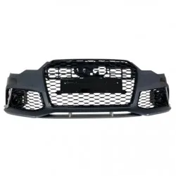 Предна броня за Audi A6 (2011-2014) - RS6 Design с отвори за парктроник