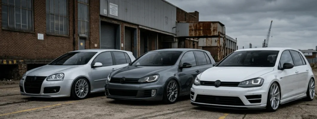 VW Golf 5/6/7: тунинг идеи за всеки бюджет
