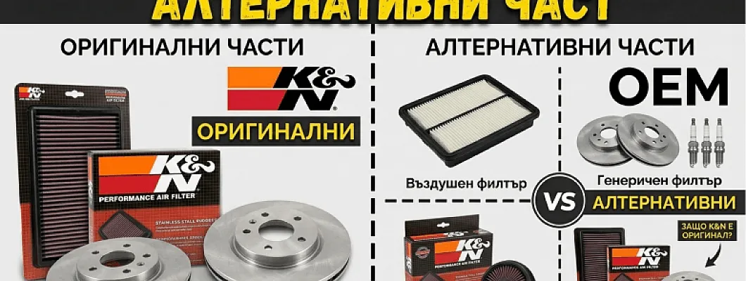 Оригинални или алтернативни авточасти: кога кое е по-добрият избор?