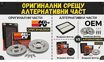 Оригинални или алтернативни авточасти: кога кое е по-добрият избор?